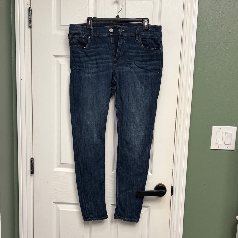 Express Women’s Dark Blue Skinny Jeans